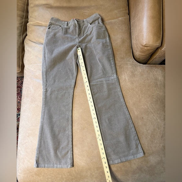 NWT Gloria Vanderbilt Giselle Stretch Bootcut Jeans Brown Corduroy Size 8 Petite - Picture 5 of 10